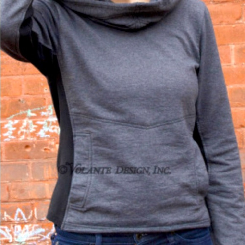 Black and gray unifit from Volante Design hoodie size small 33. Worn once.